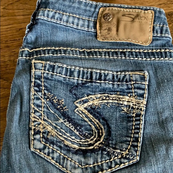 Silver Jeans Denim - FIRM 🌺 Silver AIKO capris